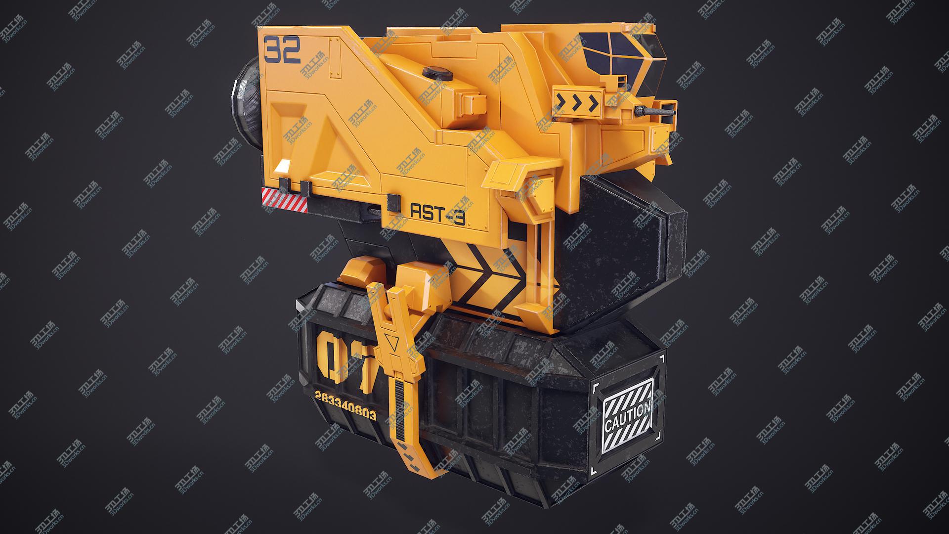 images/goods_img/202105073/Sci-Fi Cargo Loader Spaceship 3D model/4.jpg